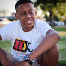 Load image into Gallery viewer, White Hug Da Kids Logo T-Shirt
